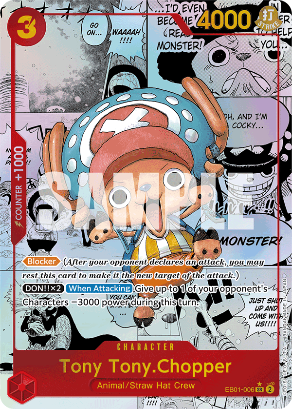 Tony Tony.Chopper (Alternate Art) (Manga) EB01-006