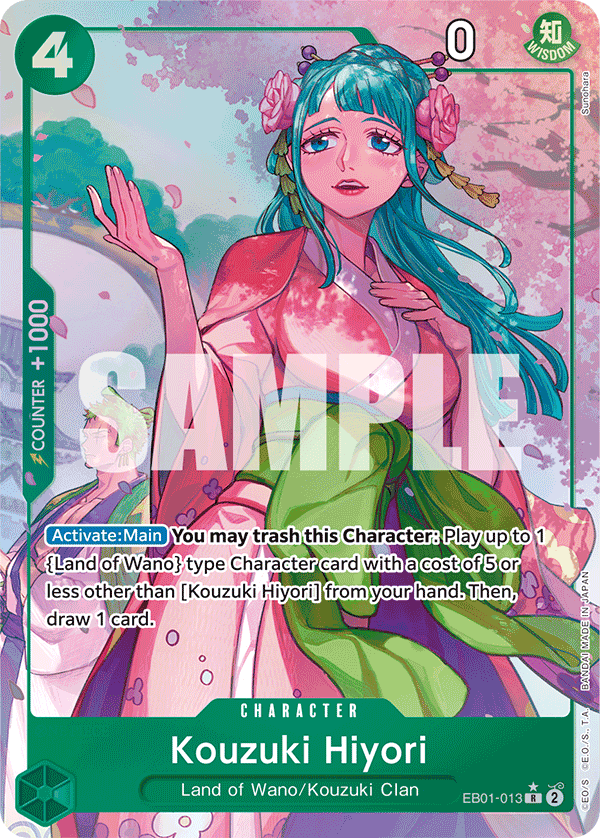 Kouzuki Hiyori (Alternate Art) EB01-013