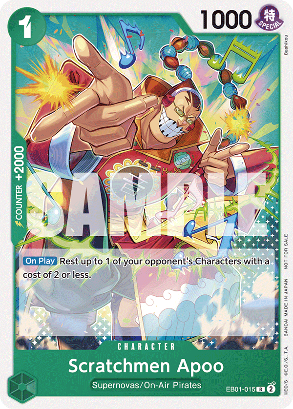 Scratchmen Apoo - EB01-015 (Alternate Art) EB01-015