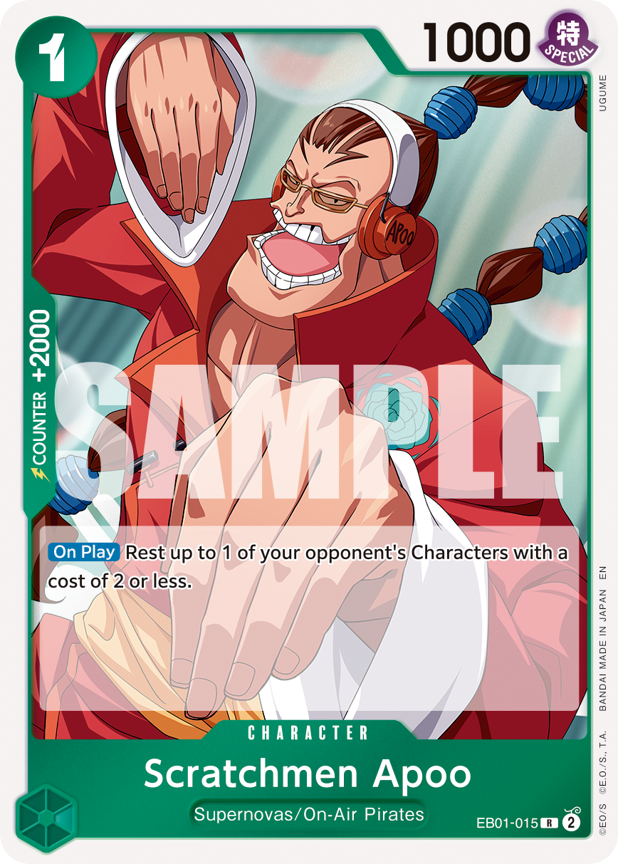 Scratchmen Apoo - EB01-015 (Reprint) EB01-015