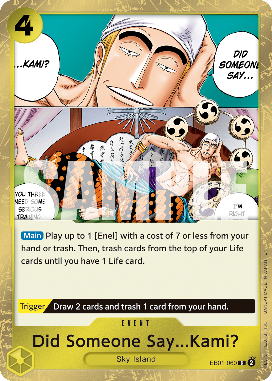 Did Someone Say...Kami? (Pirate Foil) EB01-060