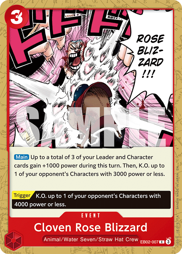 Cloven Rose Blizzard EB02-007