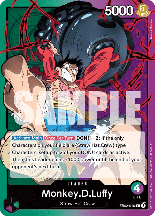 Monkey.D.Luffy (010) EB02-010