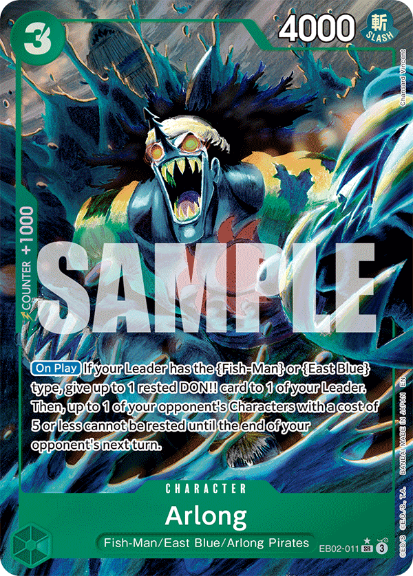 Arlong (Alternate Art) EB02-011