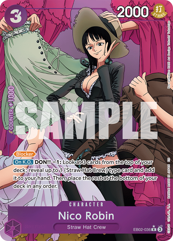 Nico Robin (Alternate Art) EB02-036
