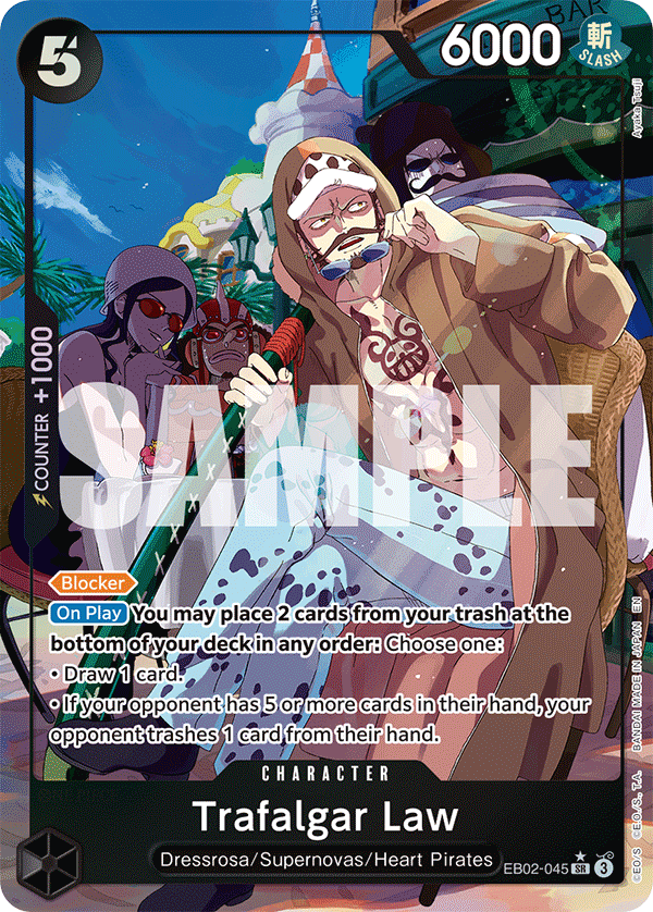 Trafalgar Law (Alternate Art) EB02-045