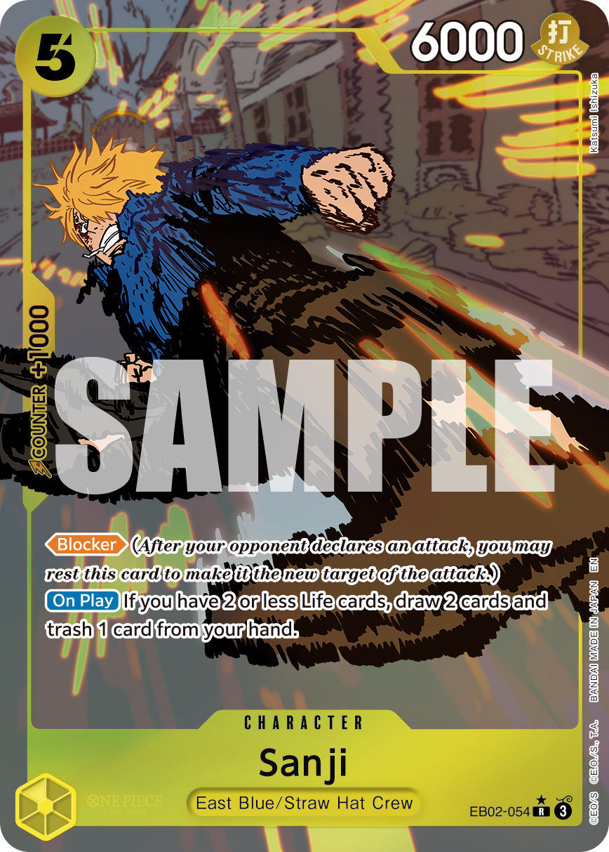 Sanji (Alternate Art) EB02-054
