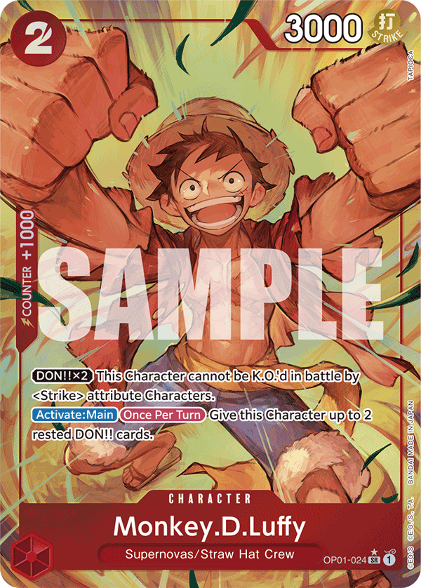 Monkey.D.Luffy (OP01-024) (Alternate Art) OP01-024