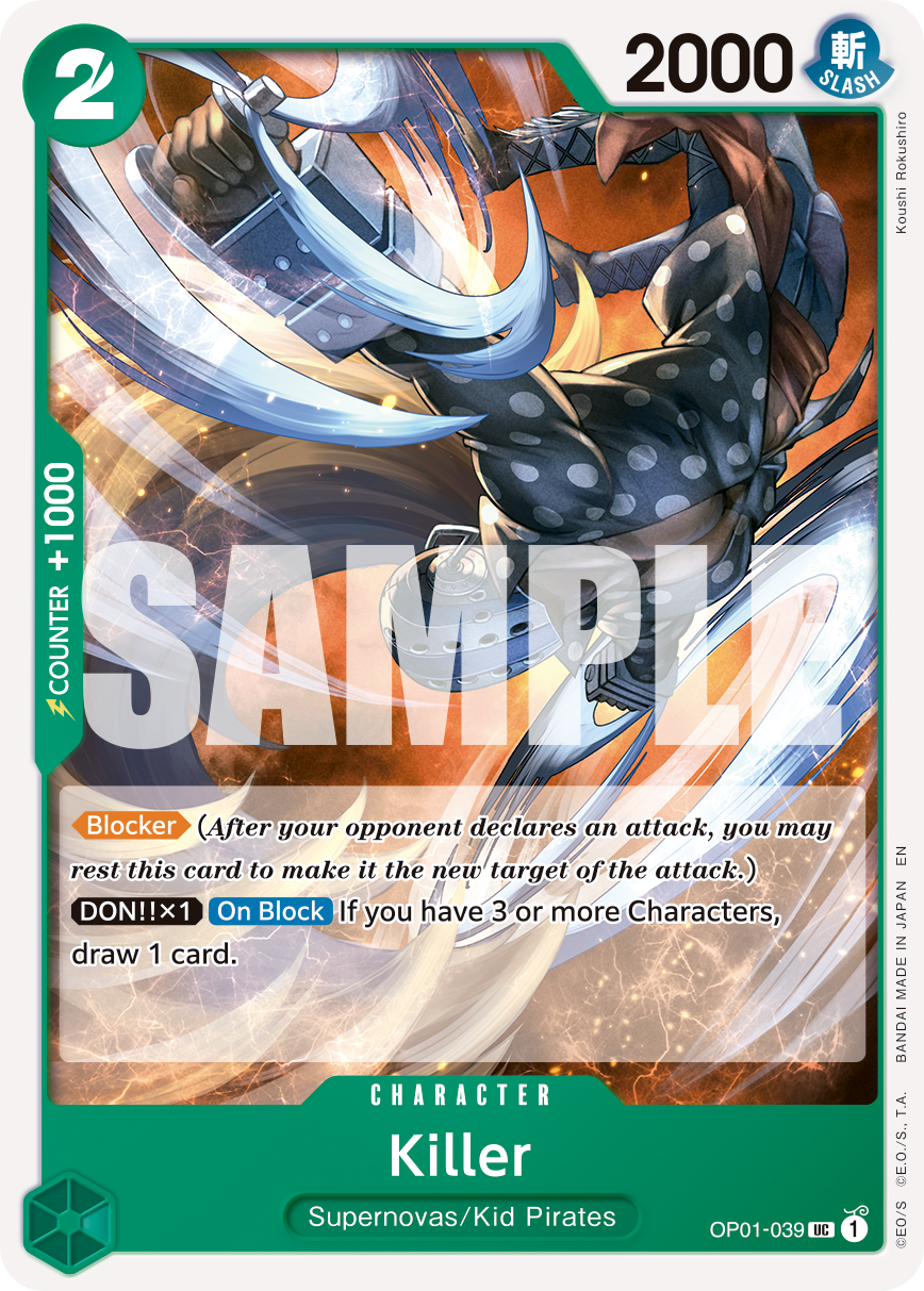 Killer (Reprint) OP01-039