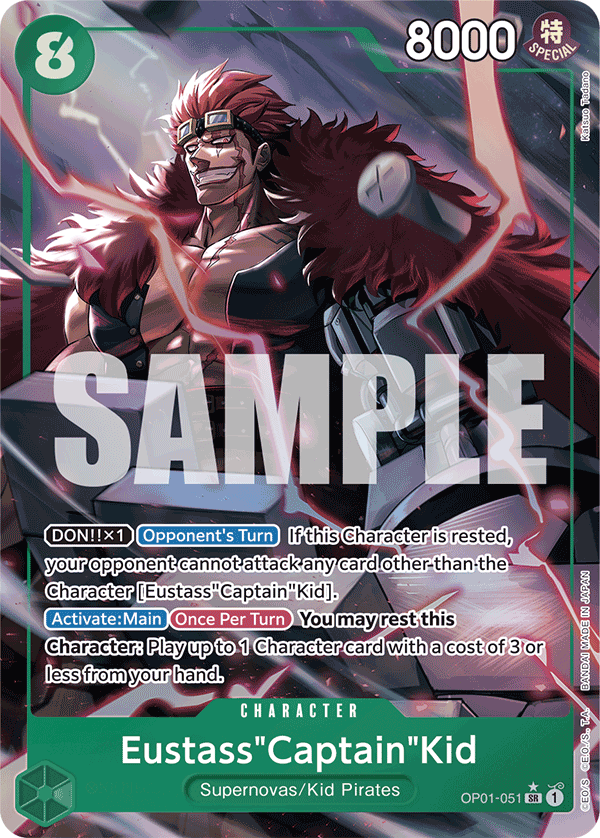 Eustass"Captain"Kid (OP01-051) (Alternate Art) OP01-051