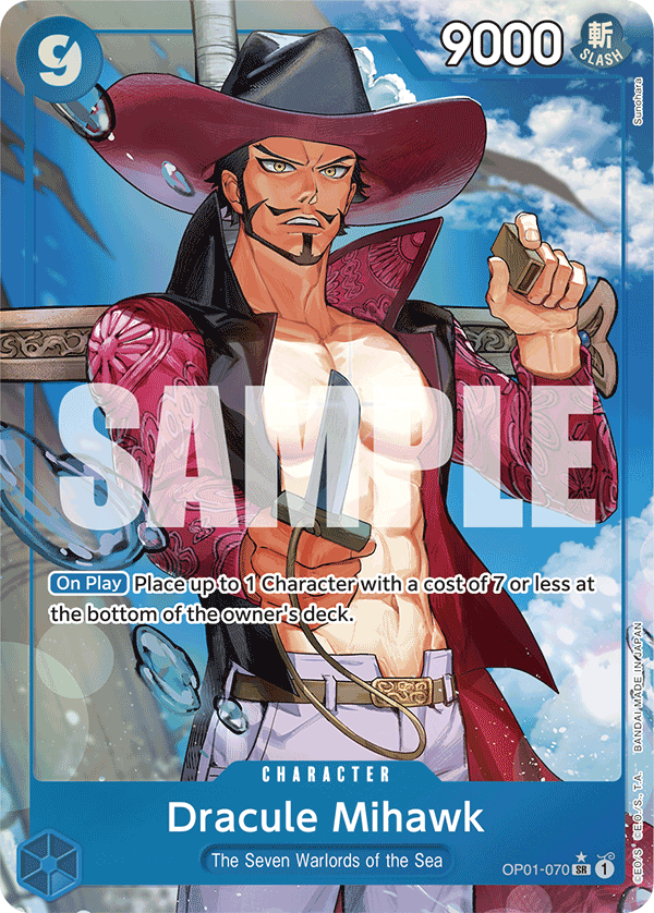 Dracule Mihawk (OP01-070) (Alternate Art) OP01-070