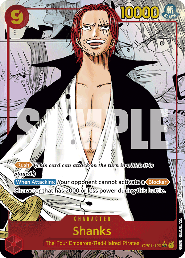 Shanks (Manga) OP01-120