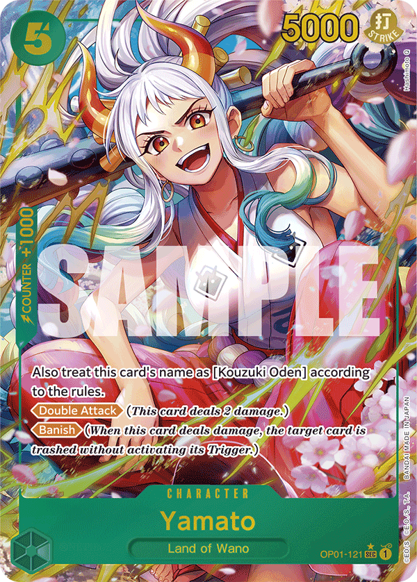 Yamato (OP01-121) (Alternate Art) OP01-121