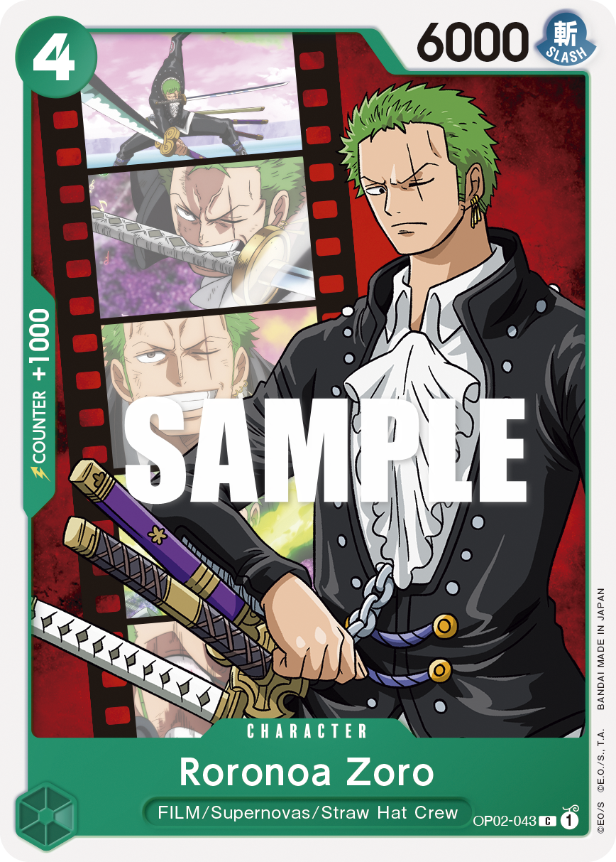 Roronoa Zoro OP02-043