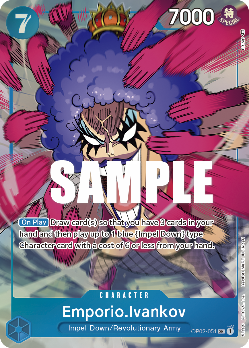Emporio.Ivankov (051) (Alternate Art) OP02-051