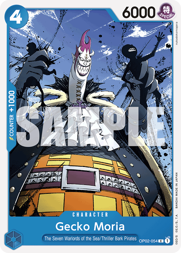 Gecko Moria (OP02-054) OP02-054