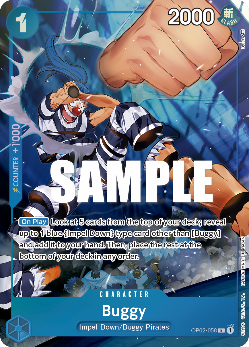 Buggy (Alternate Art) OP02-058