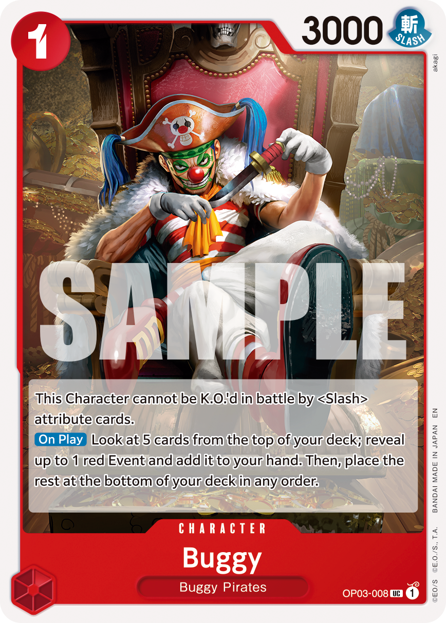 Buggy - OP03-008 (Reprint) OP03-008