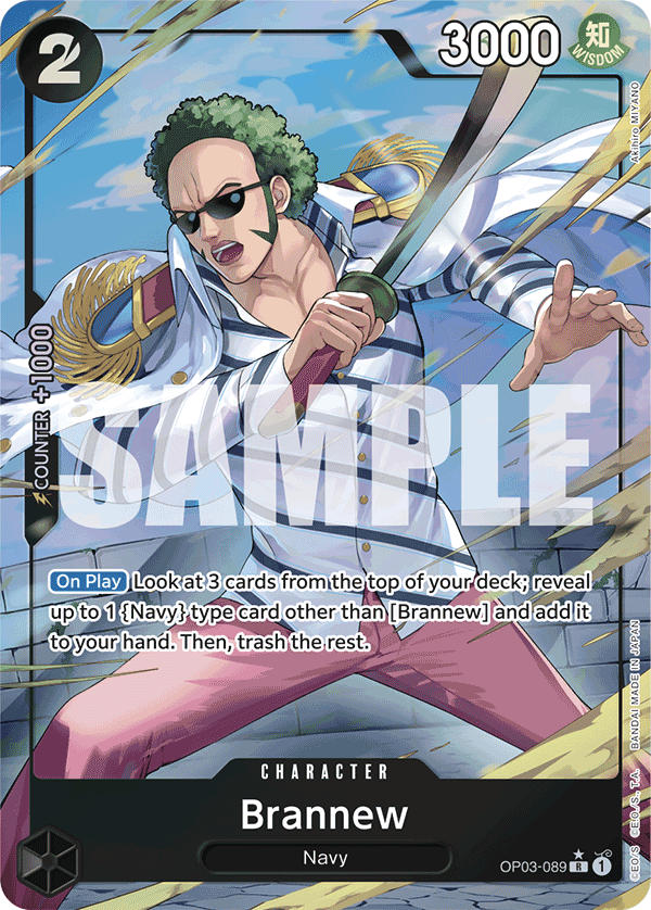 Brannew (Alternate Art) OP03-089