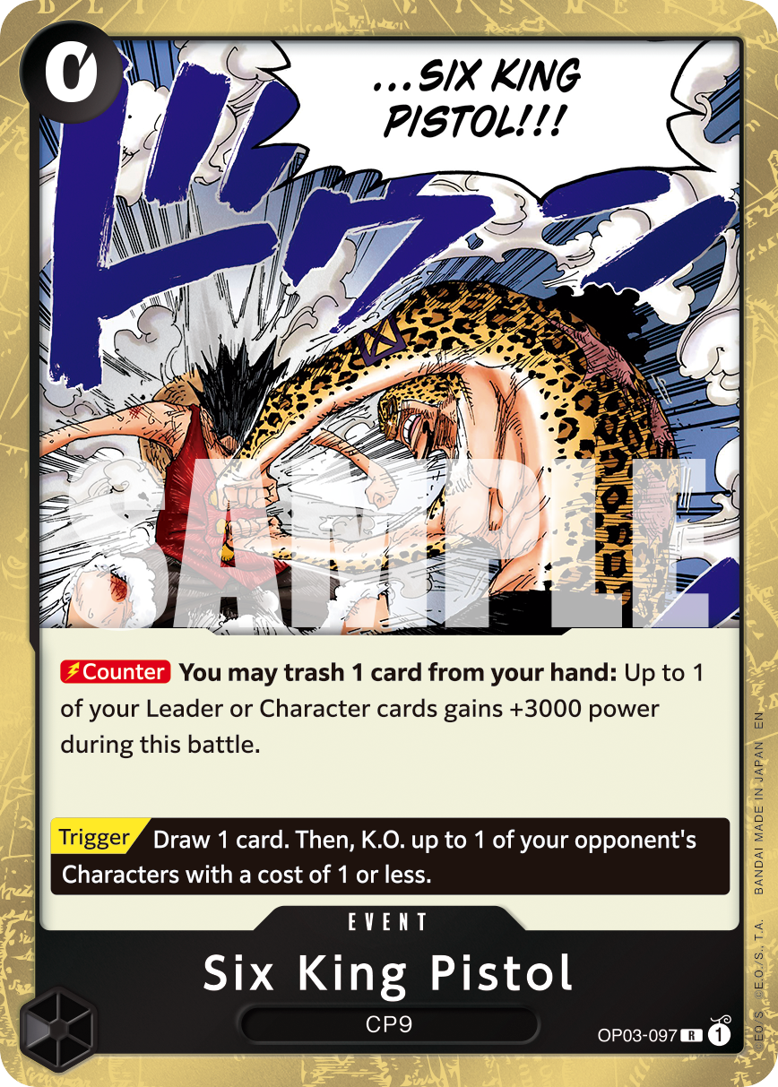 Six King Pistol (Reprint) OP03-097