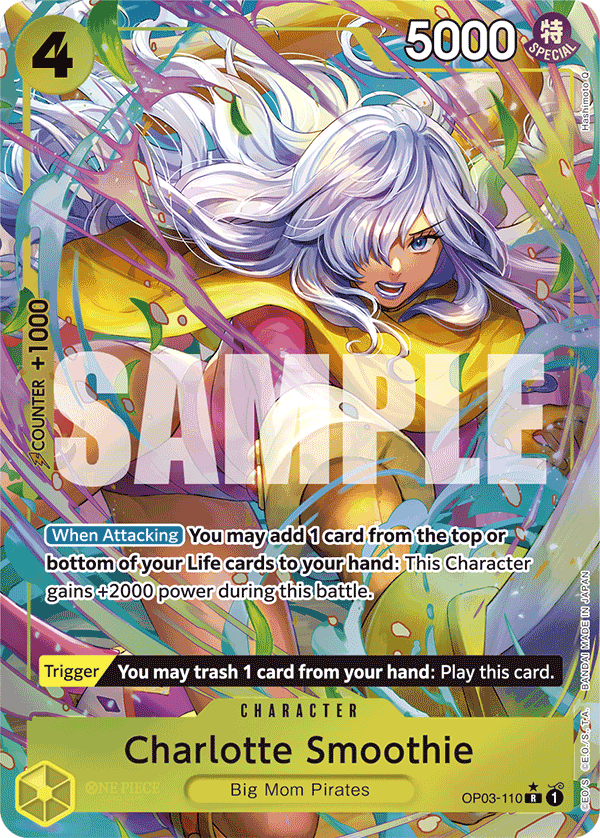 Charlotte Smoothie (Alternate Art) OP03-110