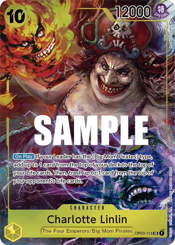 Charlotte Linlin (114) (Alternate Art) OP03-114