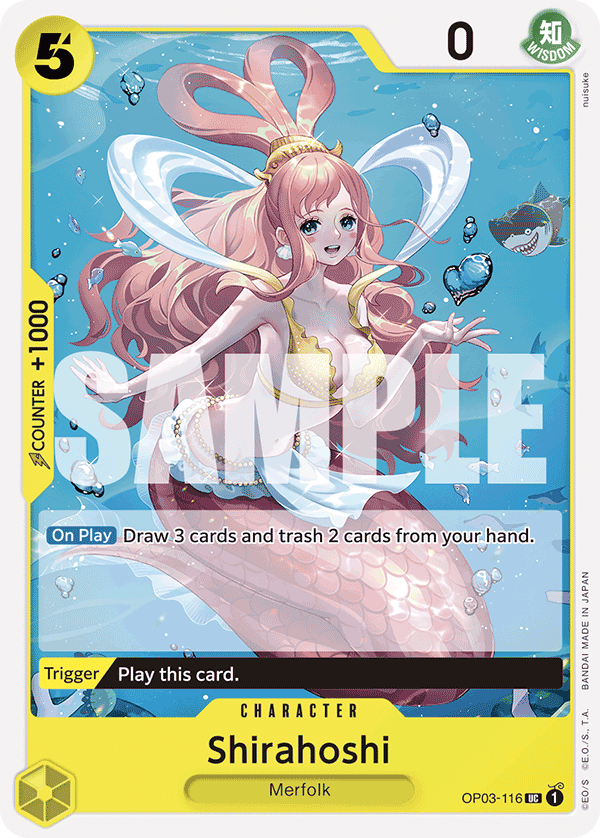 Shirahoshi (OP03-116) (Reprint) OP03-116