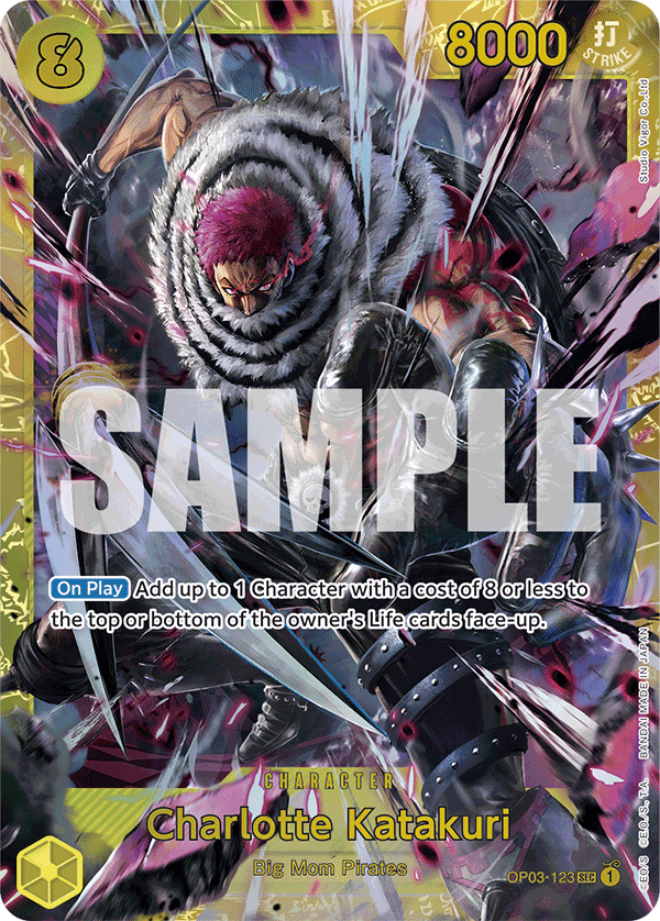 Charlotte Katakuri (Reprint) OP03-123