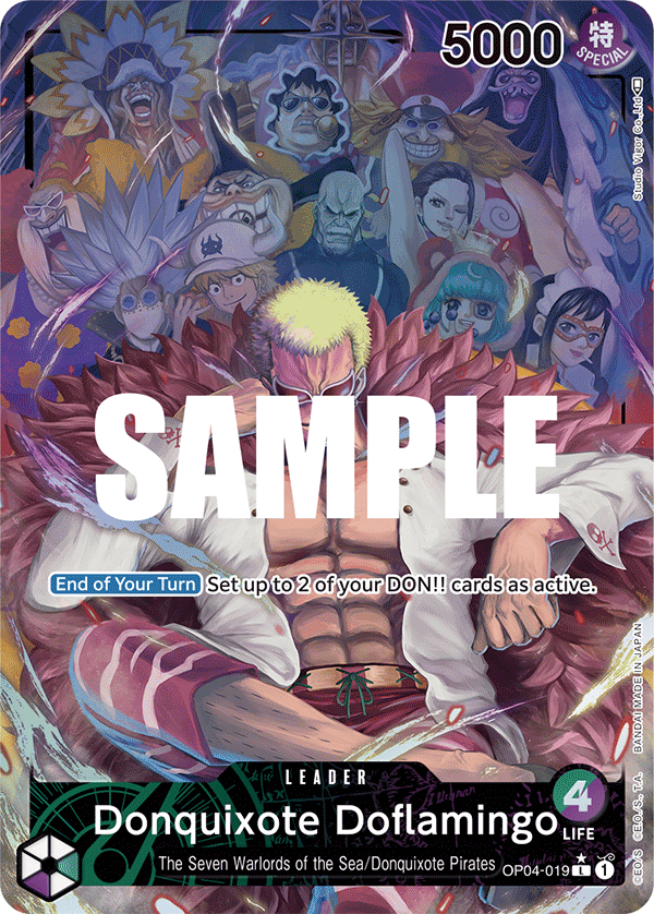 Donquixote Doflamingo (019) (Alternate Art) OP04-019