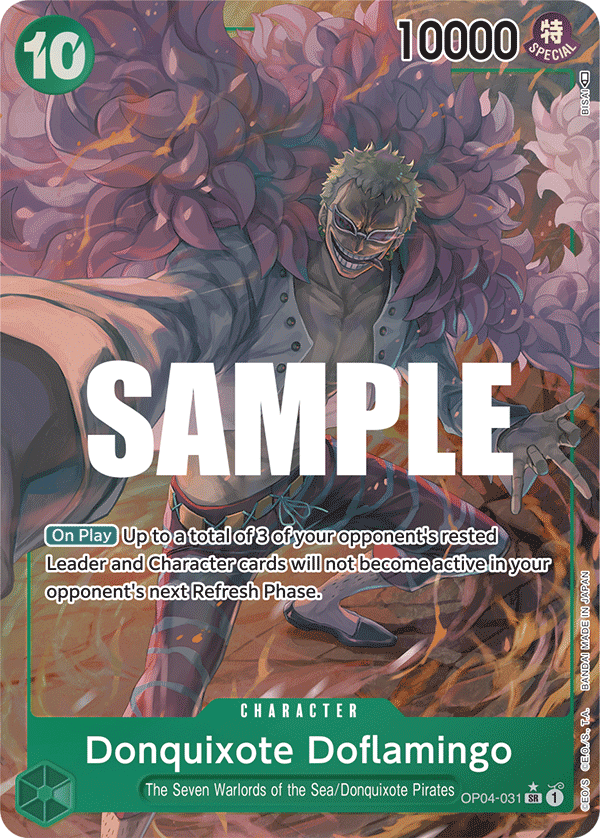 Donquixote Doflamingo (031) (Alternate Art) OP04-031