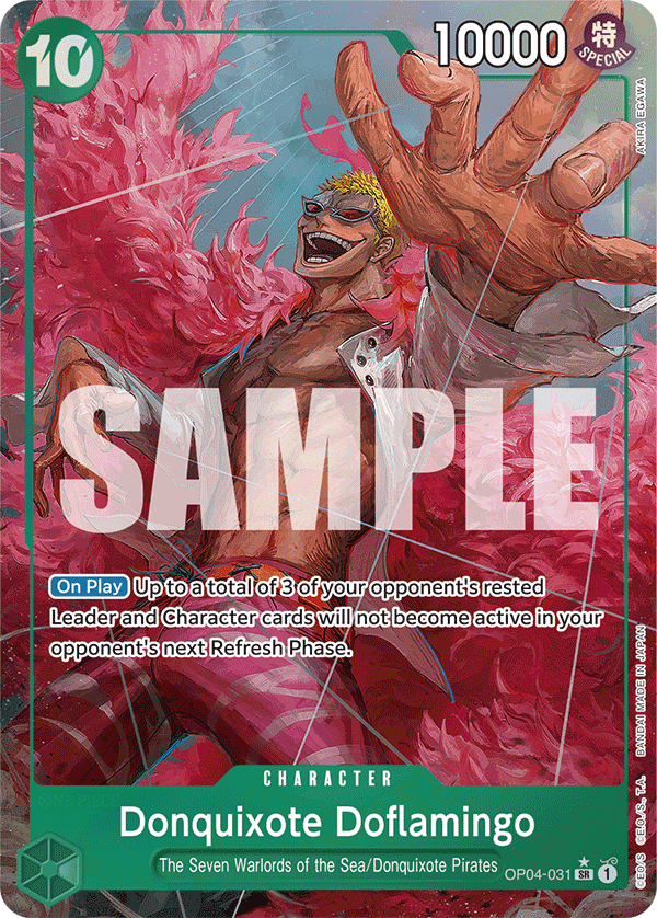 Donquixote Doflamingo (Alternate Art) OP04-031
