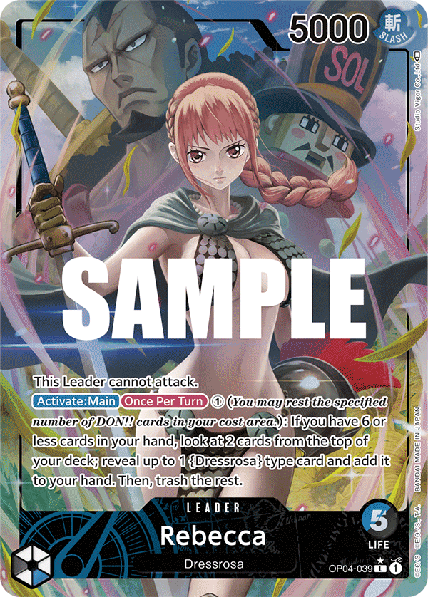 Rebecca (039) (Alternate Art) OP04-039