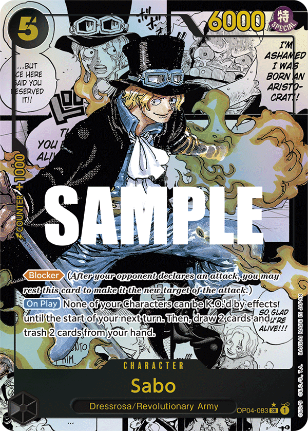 Sabo (Alternate Art) (Manga) OP04-083