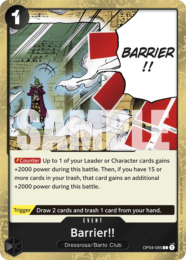 Barrier!! (Jolly Roger Foil) OP04-095