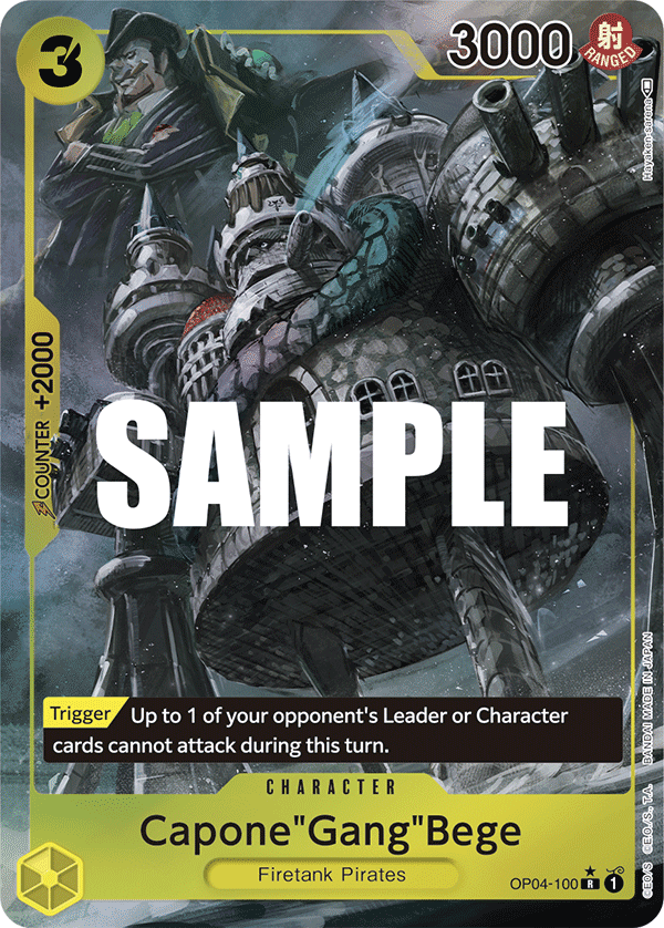 Capone"Gang"Bege (Alternate Art) OP04-100