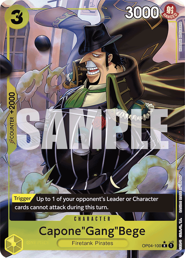 Capone"Gang"Bege (OP04-100) (Full Art) OP04-100