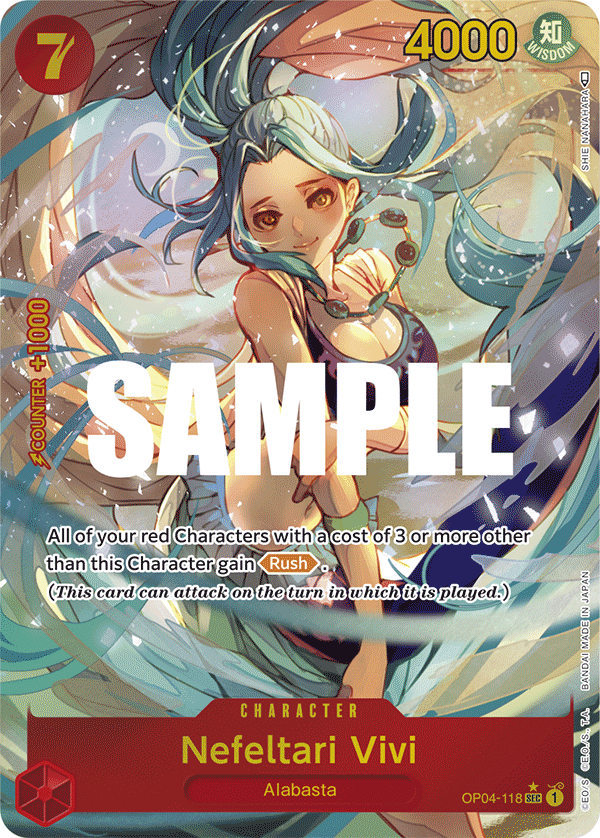 Nefeltari Vivi (118) (Alternate Art) OP04-118