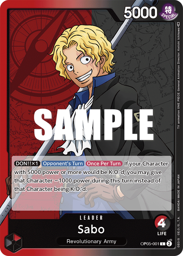 Sabo (SPR) OP05-001