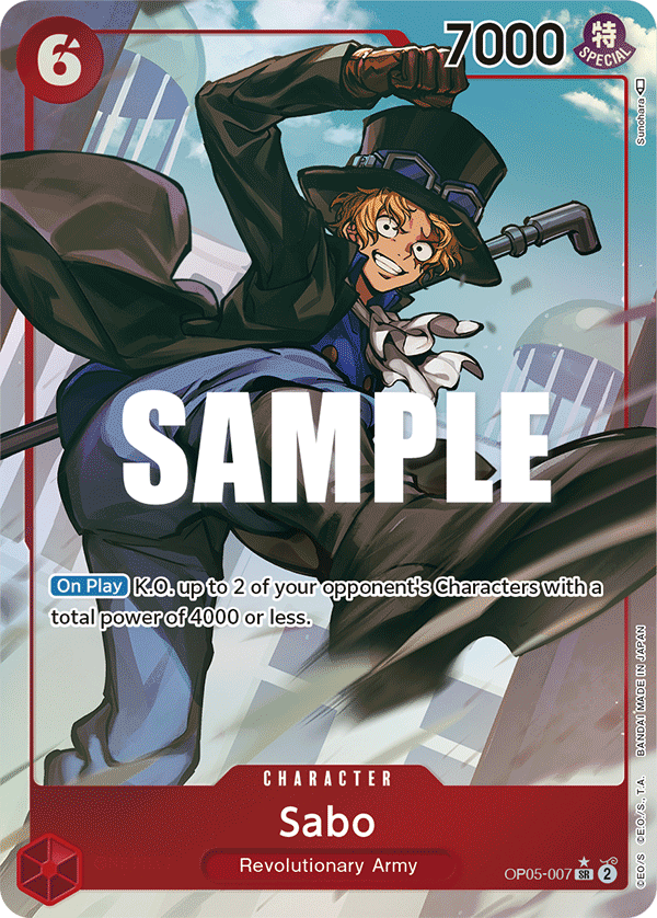 Sabo (007) (Alternate Art) OP05-007