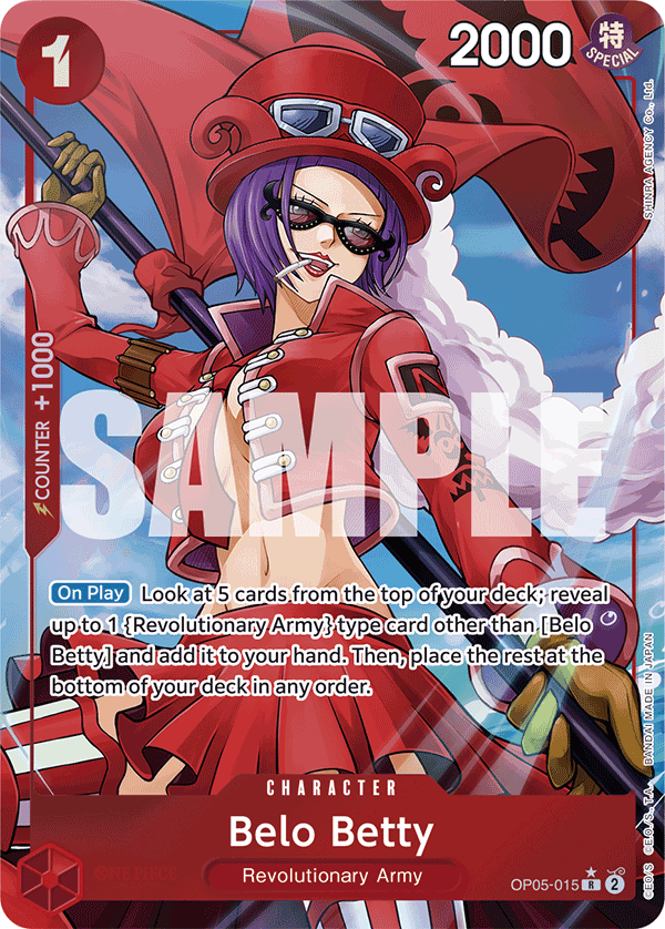 Belo Betty (Alternate Art) OP05-015