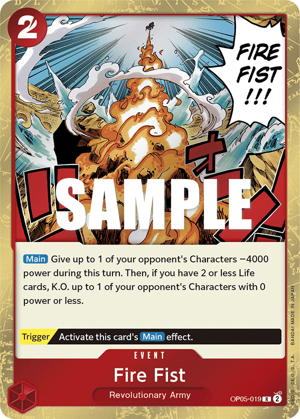 Fire Fist OP05-019