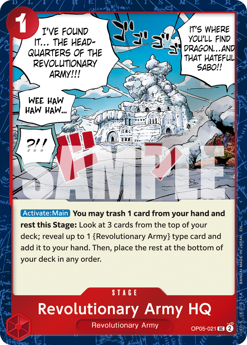 Revolutionary Army HQ (Pirate Foil) OP05-021