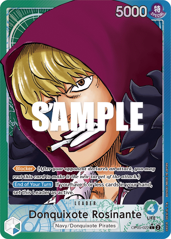 Donquixote Rosinante (022) (Alternate Art) OP05-022