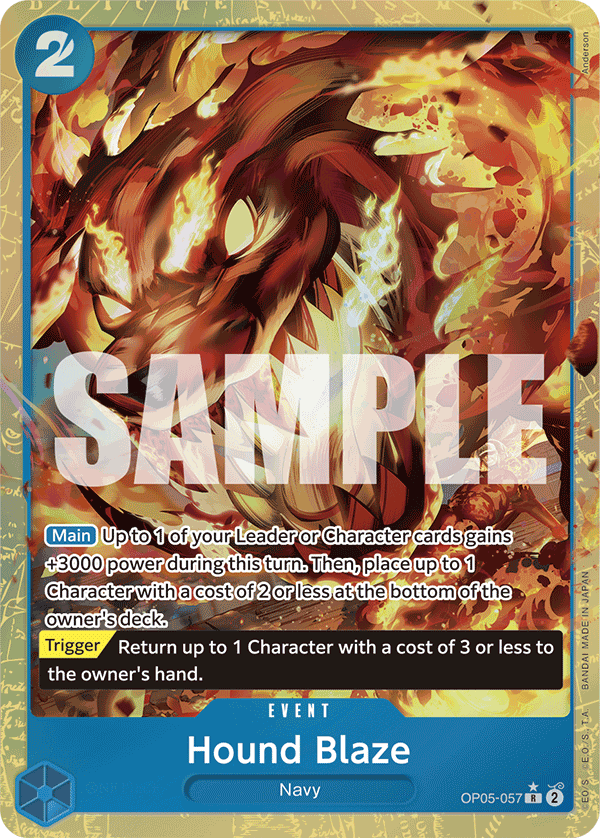 Hound Blaze (Alternate Art) OP05-057