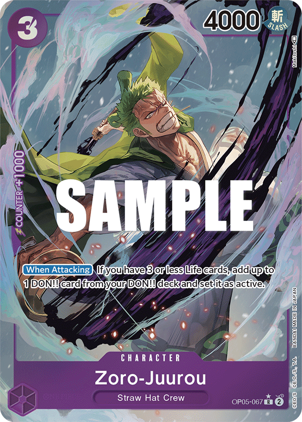Zoro-Juurou (Alternate Art) OP05-067