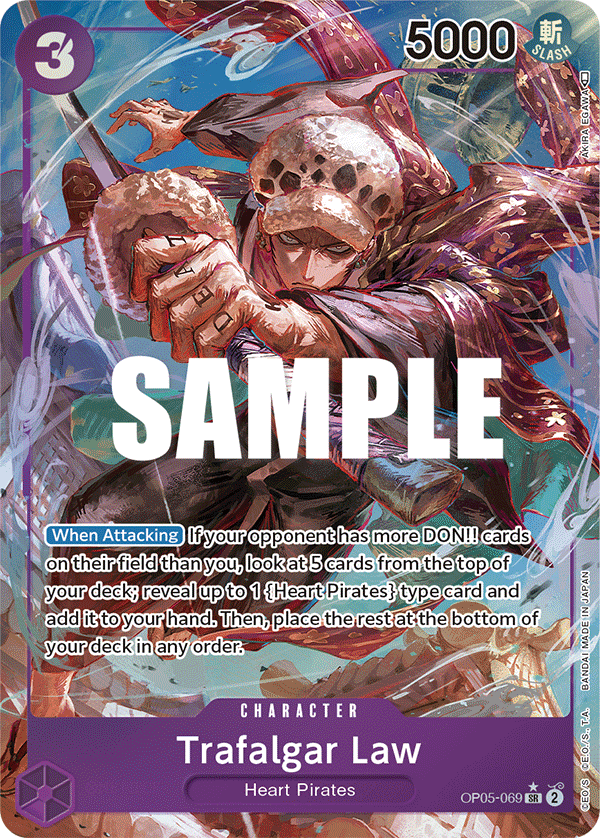 Trafalgar Law (Alternate Art) (069) OP05-069
