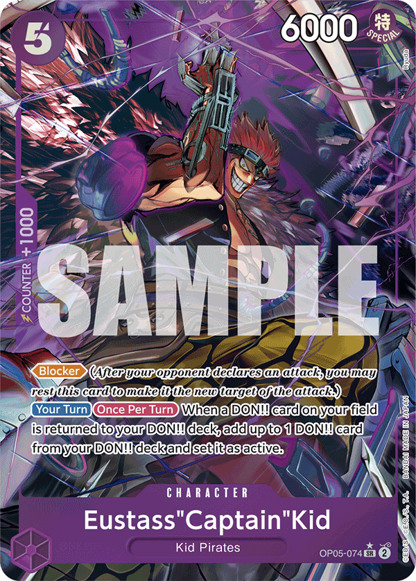 Eustass"Captain"Kid (OP05-074) (Alternate Art) OP05-074