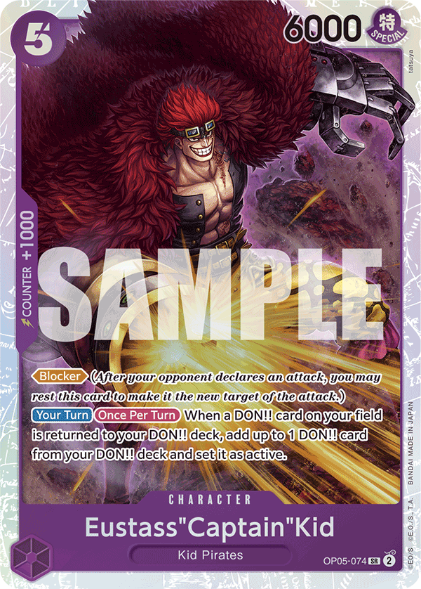 Eustass"Captain"Kid (Reprint) OP05-074