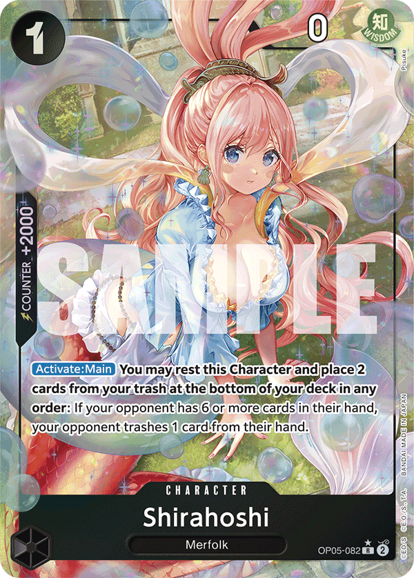 Shirahoshi (OP05-082) (Alternate Art) OP05-082