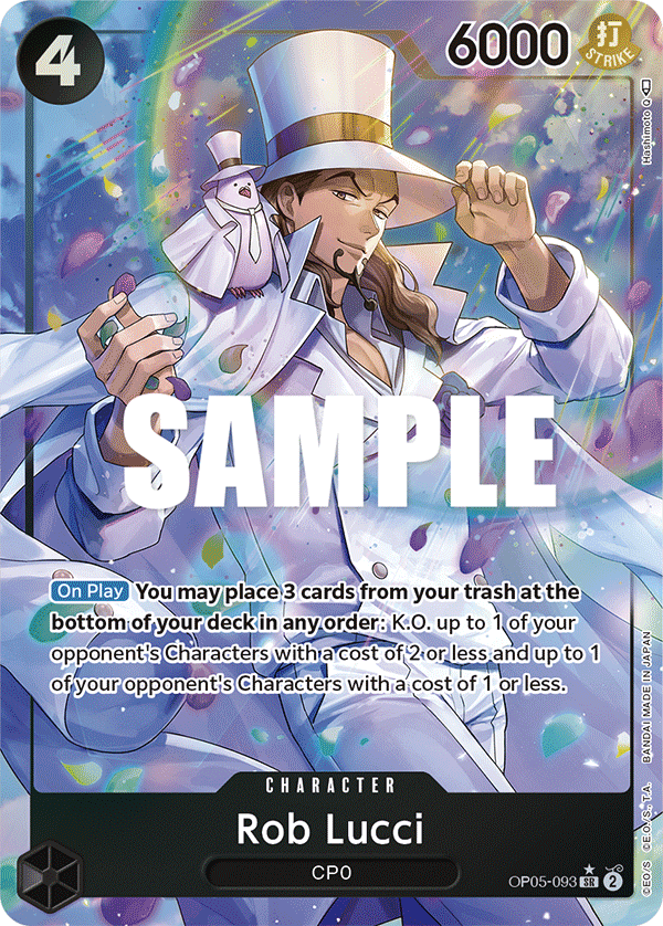 Rob Lucci (093) (Alternate Art) OP05-093